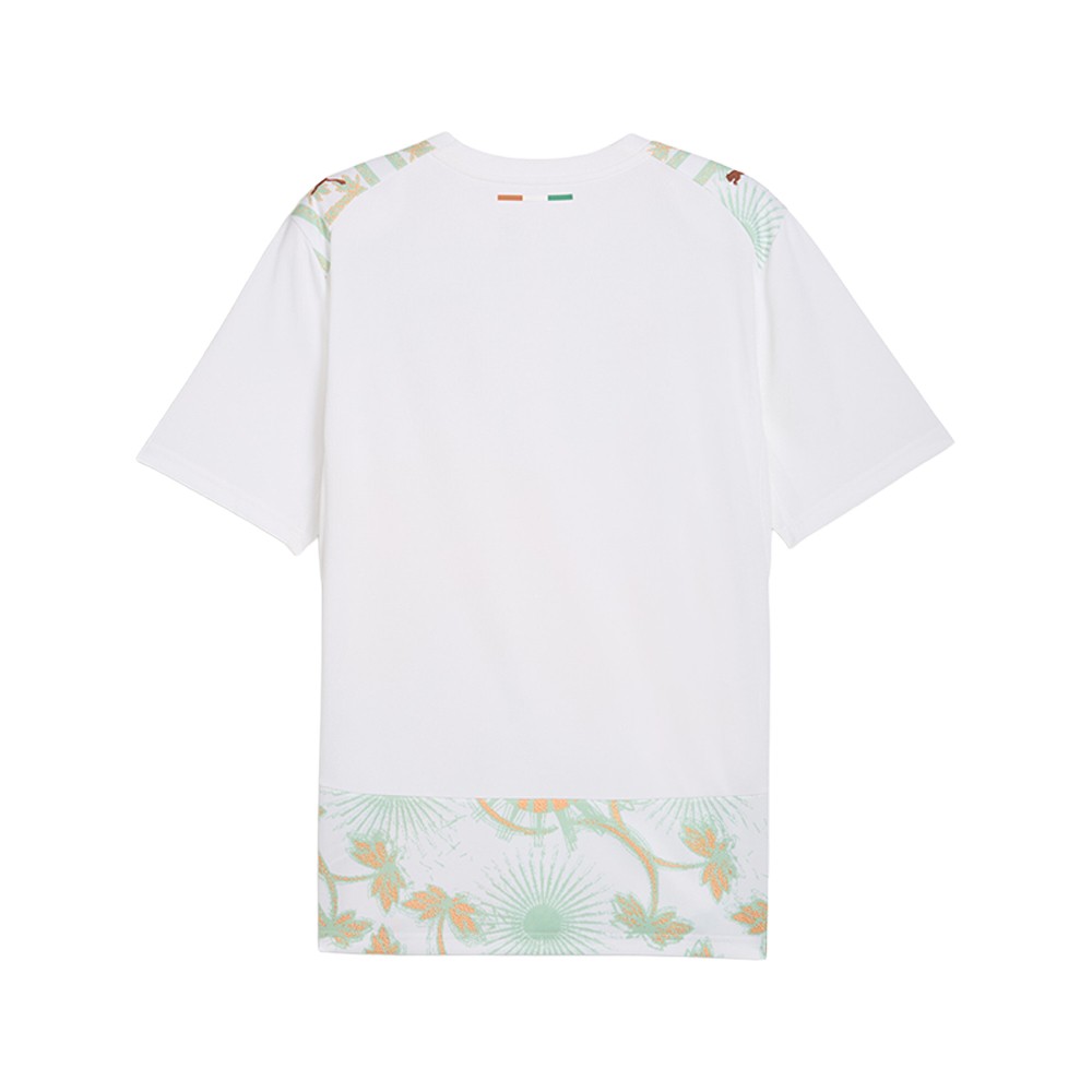 PUMA Cote D'ivoire Crew Neck Short Sleeve Soccer Away Jersey Replica Mens White gallery
