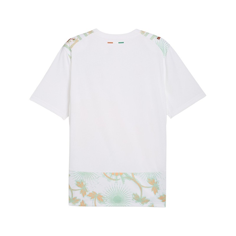 PUMA Cote D'ivoire Crew Neck Short Sleeve Soccer Away Jersey Replica Mens White gallery