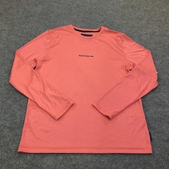 Nautica Shirt Mens Medium Pink Long Sleeve NAVTECH Nautica 83 Rashguard Top