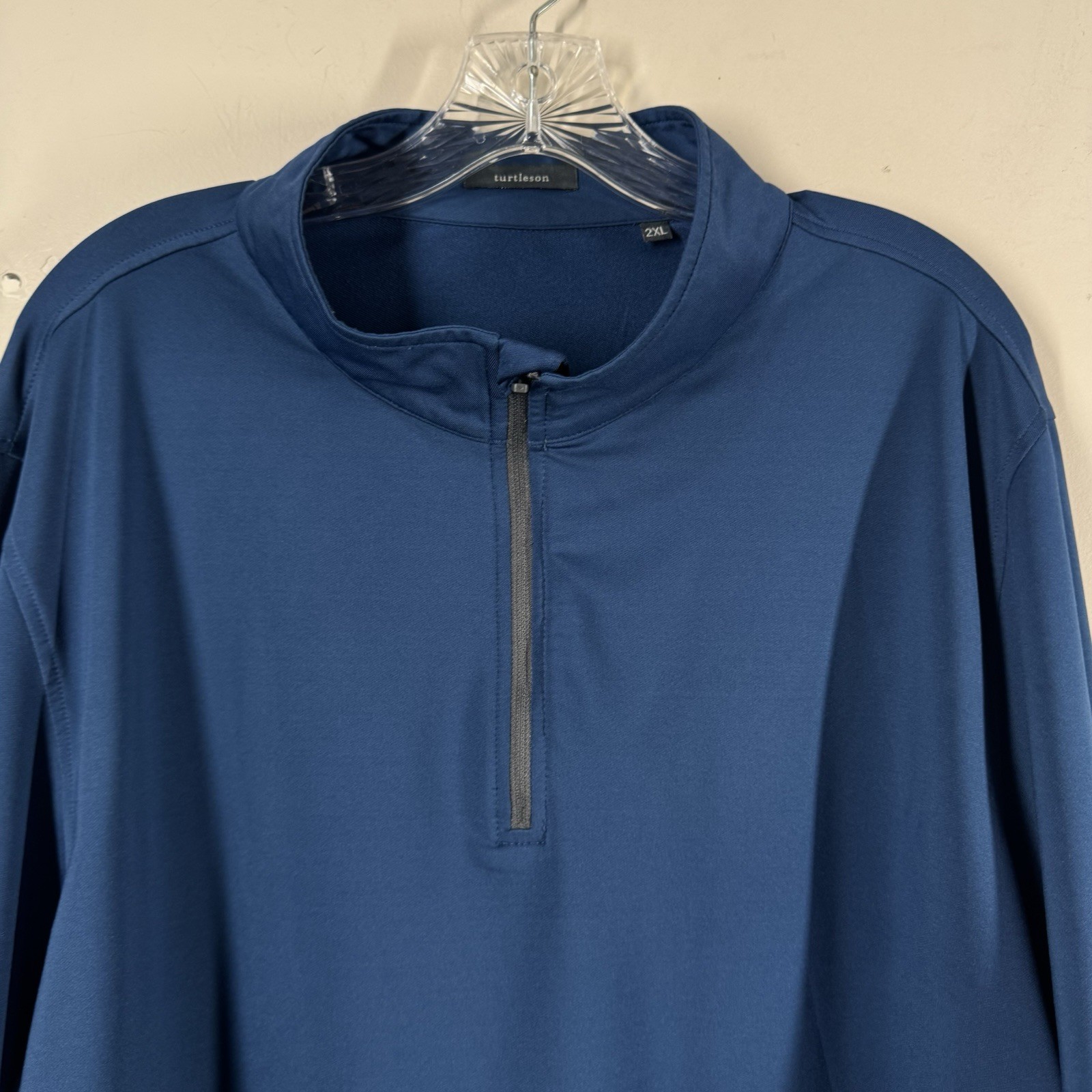 Turtleson Performance 1/4 Zip Long Sleeve Golf Pullover Men’s Size 2XL gallery