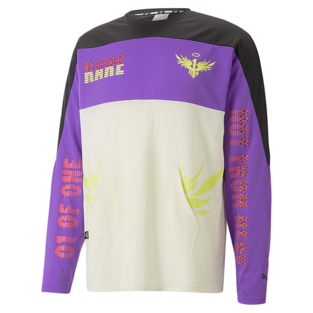 PUMA X Melo Moto Cross Crew Neck Long Sleeve Jersey Mens Size M 62171201 gallery