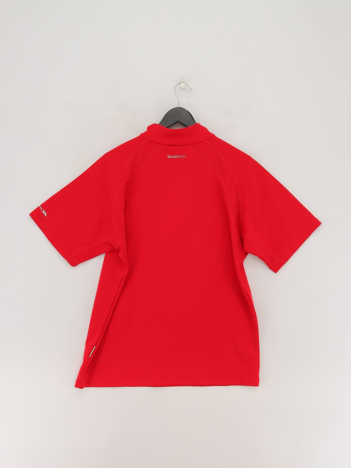 Trespass Men's T-Shirt L Red 100% Polyester High Neck Basic gallery