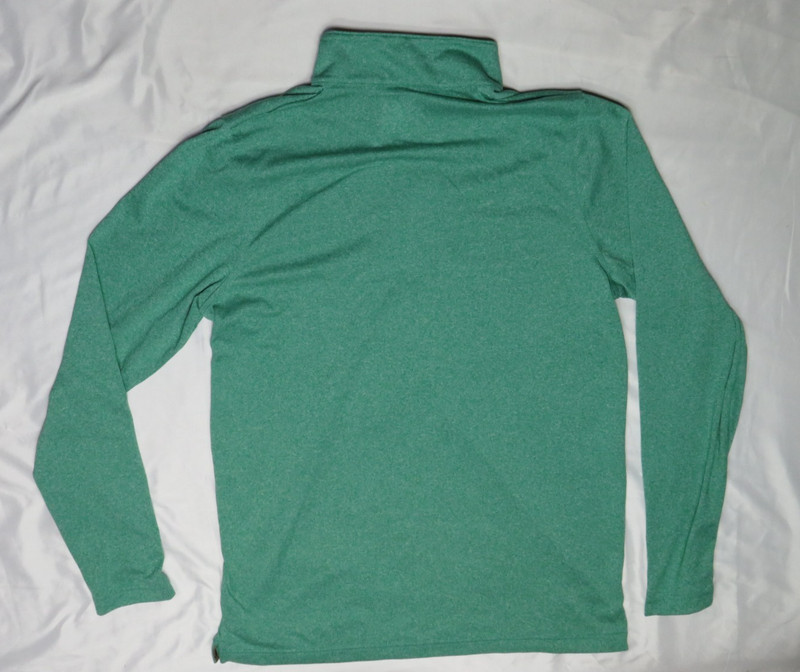 UNDER ARMOUR LOOSE HEATGEAR SHIRT MD GREEN 1/4 ZIP PULLOVER ANTLER LOGO new nwot gallery