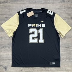Nike Prime Sadeur Sanders Jersey Sz 2XL Mens Black Prime 2.0 #21 Football