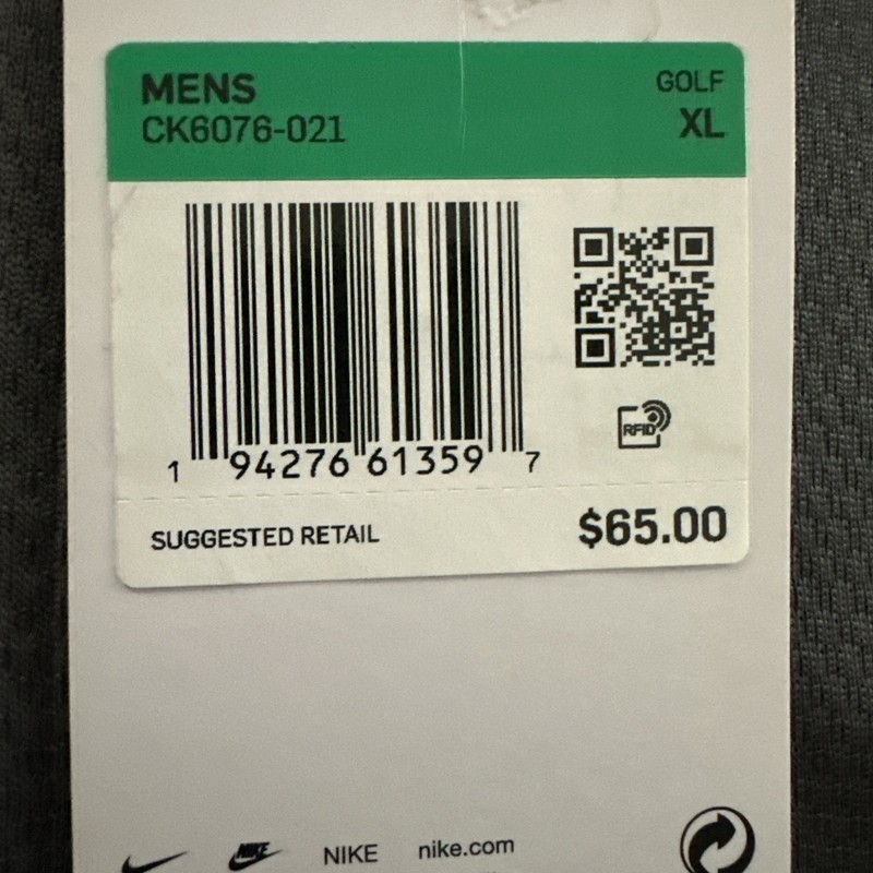 Men’s Nike Golf Pullover Size Xl Grey gallery