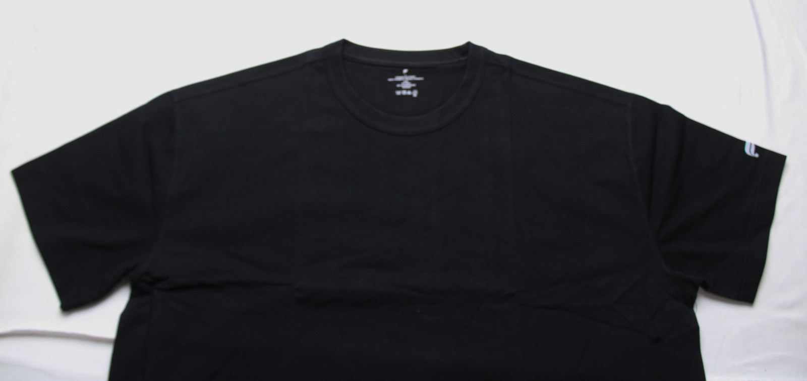 Fabletics Men's The Effortless Oversized Crew Neck T-Shirt JK5 Black Large NWT gallery