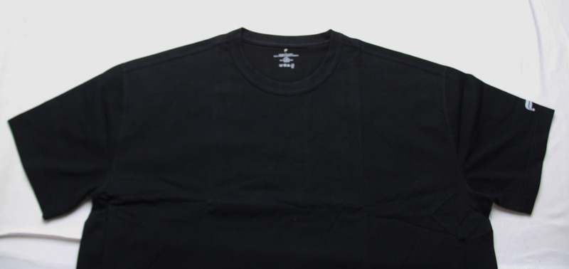 Fabletics Men's The Effortless Oversized Crew Neck T-Shirt JK5 Black Large NWT gallery