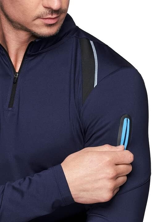 RBX Active Men's Performance Lightweight Super Soft Long Sleeve 1/4 Zip Shirt gallery