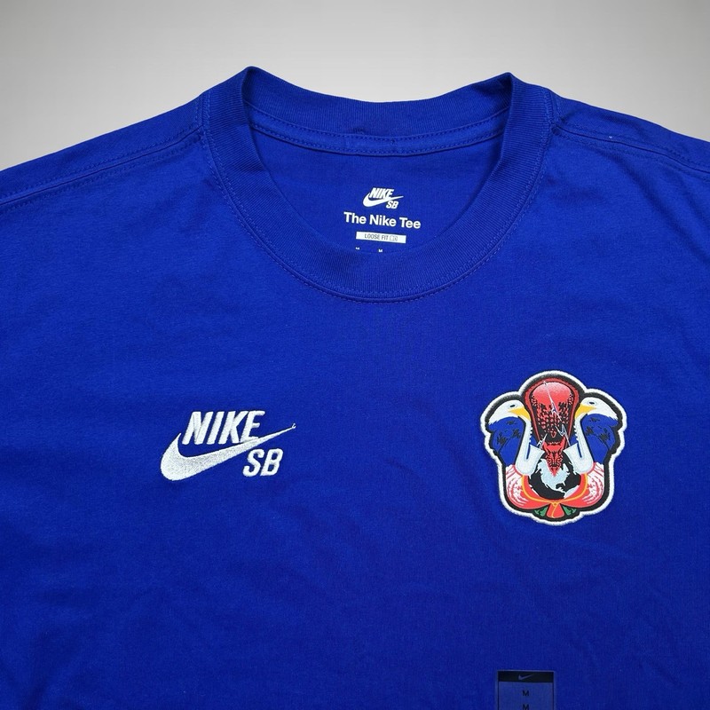 Nike SB USA 2024 OLYMPICS SKATE LOGO EAGLE FZ8935-417 Royal Men Medium Loose Fit gallery
