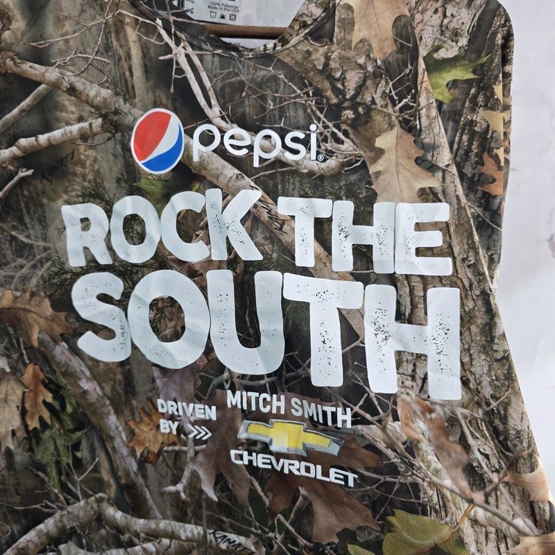 True Timber Camo Shirt Mens XL Pepsi Rock The South Chevrolet Kanati Whicking gallery