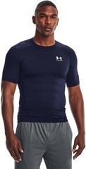 Under Armour Compression Short-Sleeve T-Shirt , Midnight Navy (410)/White, Large