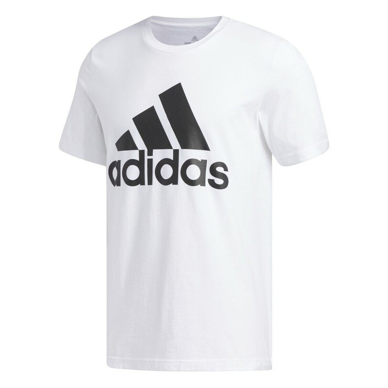Adidas Mens Badge Of Sport S/S T-Shirt - ED9606 - White / Black - Size: L - NEW gallery