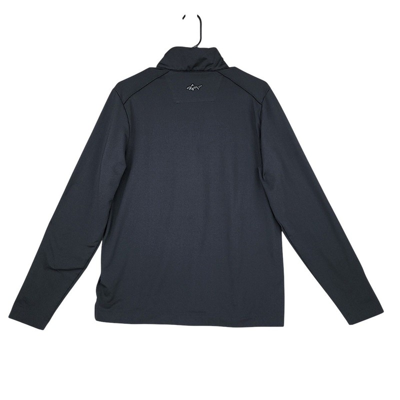 Greg Norman 1/4 Zip Pullover S Men Black Play Dry Golf Active Breathable gallery