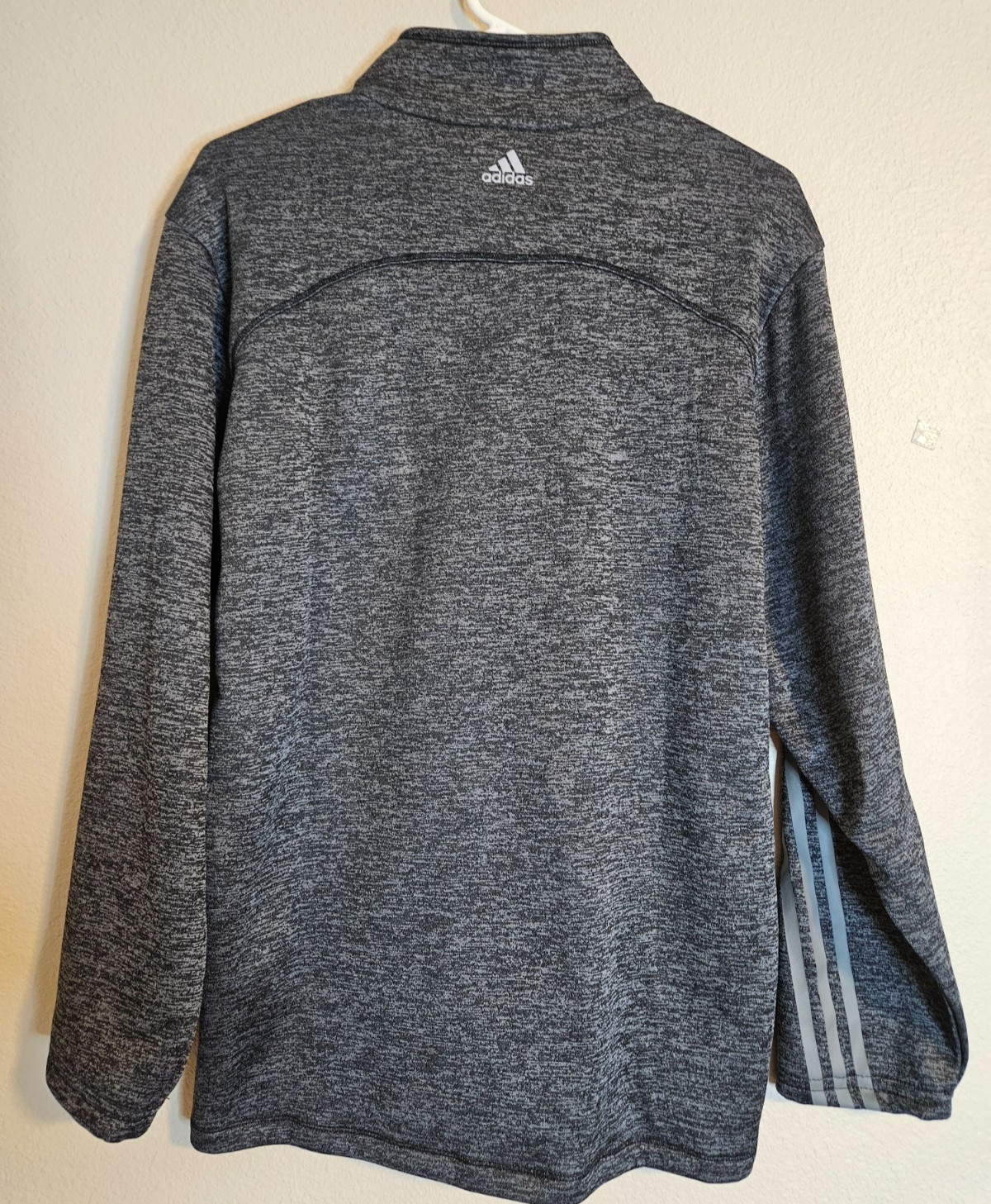 MINT! Adidas Golf Pullover Men's MEDIUM Gray Quarter Zip Pullover Cheetos Logo gallery