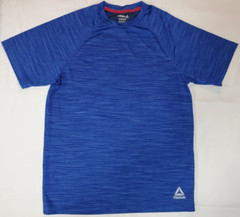 Reebok Men’s T-Shirt Small Blue Moisture Wick Athletic Cross Training Fitness