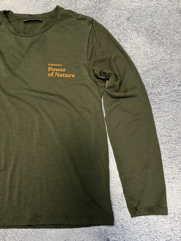 Icebreaker Tech Lite LS Tee Merino Wool Long Sleeve Shirt Men S Power Of Nature gallery
