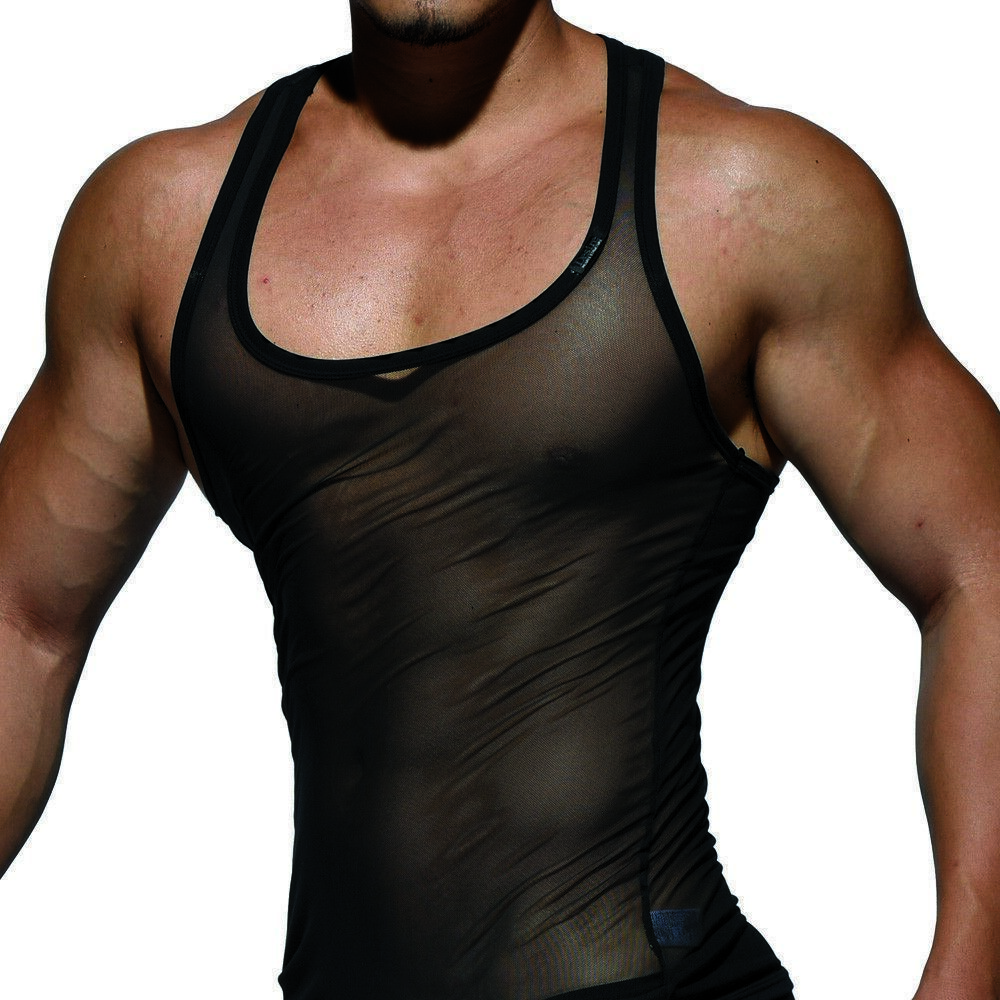 Private Structure Tanktop Desire Intima Sheer Mesh Tank Top Black 3451 91 gallery