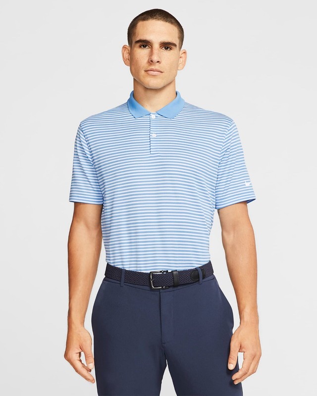 Nike Dri-FIT Victory Striped Men's Golf Shirt BV0367 gallery