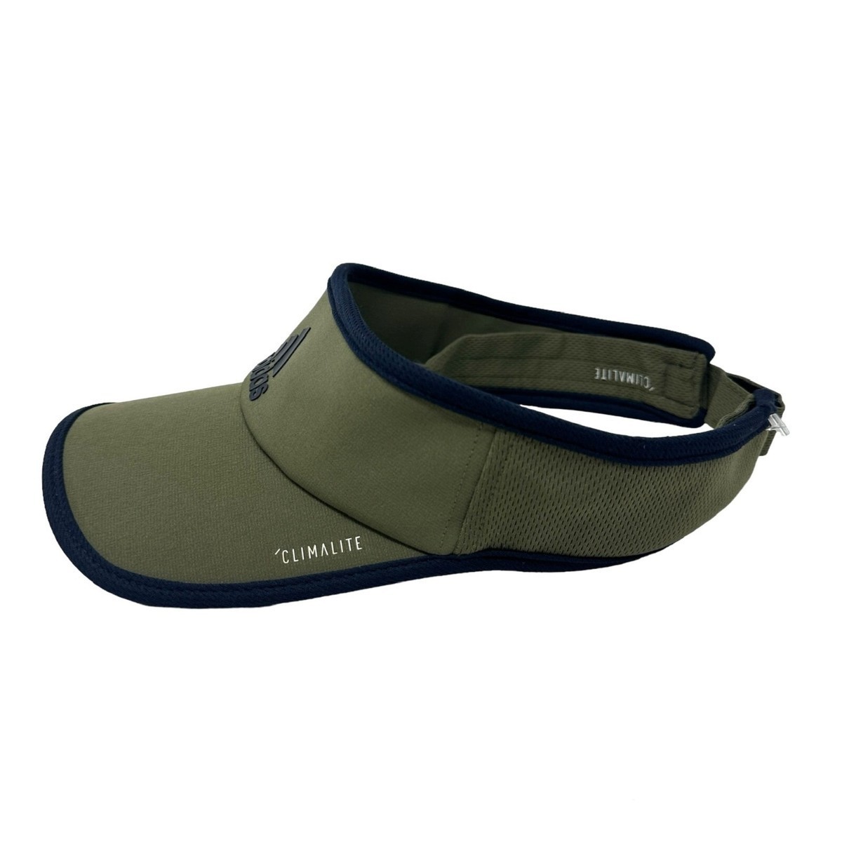 Adidas ClimaliteAdjustable Sun Visor Oliver Green Moisture Wicking SunVisor gallery