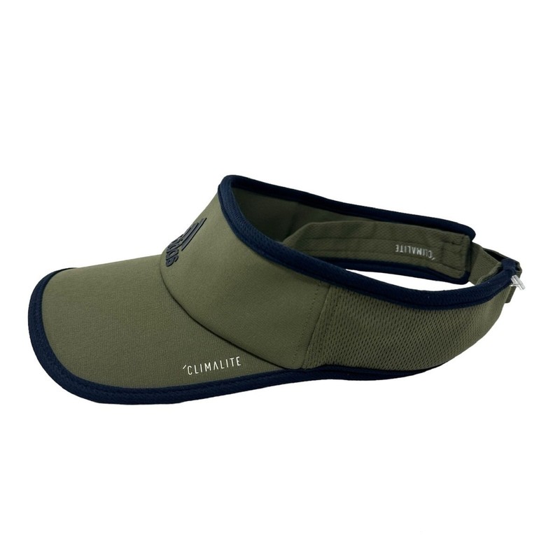 Adidas ClimaliteAdjustable Sun Visor Oliver Green Moisture Wicking SunVisor gallery