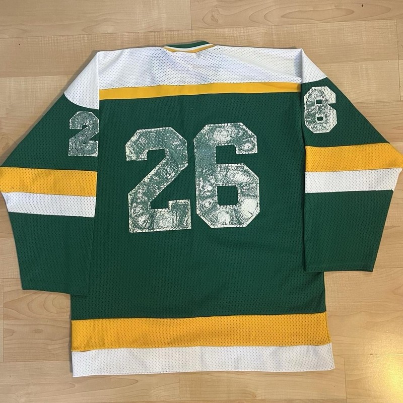 Vintage Philadelphia Distressed Sports Bar Striped Hockey Jersey Men’s L gallery