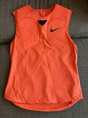 Nike Speed Vapor Mens Dri Fit Padded Training Football Shirt Orange Med – NWOT!