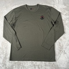 New BlackOvis Shirt Mens 3XL Brown Merino Wool Baselayer Gorpcore Outdoors Hunt