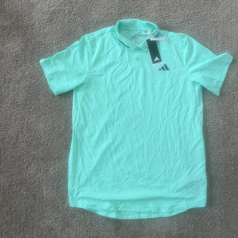 Adidas men Club Tennis Piqué Polo Shirt Size 2XL Golf HT7165 Aero Ready gallery