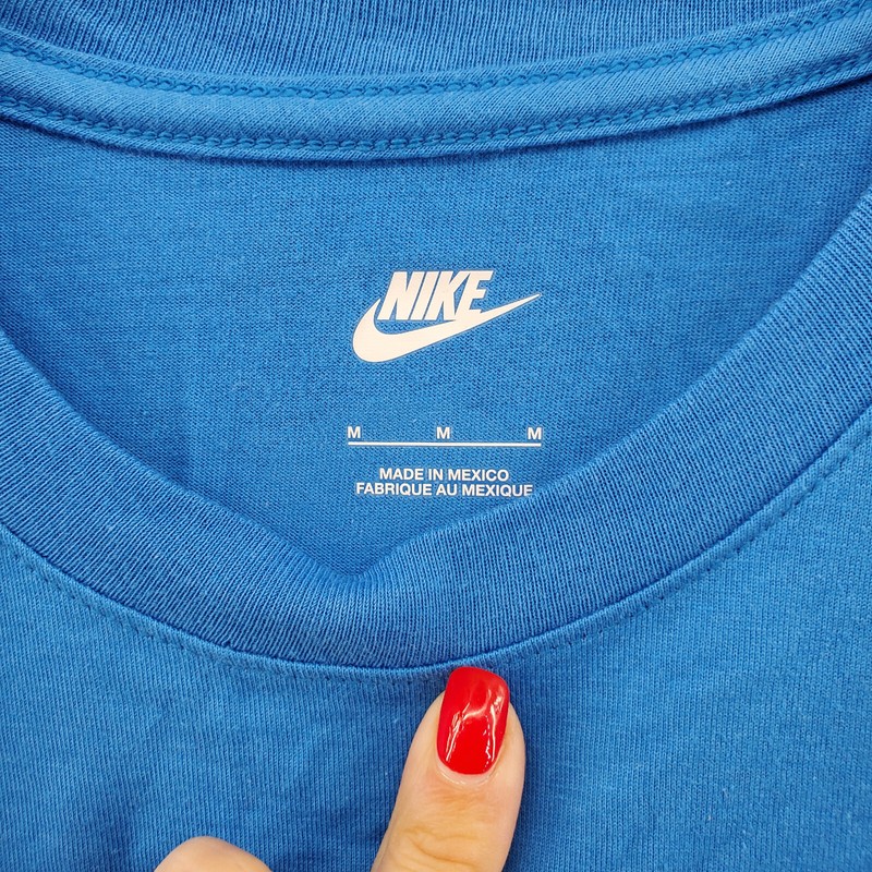 Nike Top Mens Medium Short Sleeve Pullover Athletic UPTOWN FRESH NYC gallery