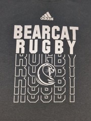 Adidas Team 365 Bearcat Rugby T-shirt Black Men’s Large Short Sleeve