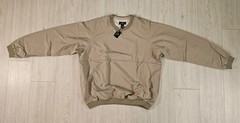 Antigua Men Pullover Windbreaker Traveler’s Windshirt Performance Desert Khaki L