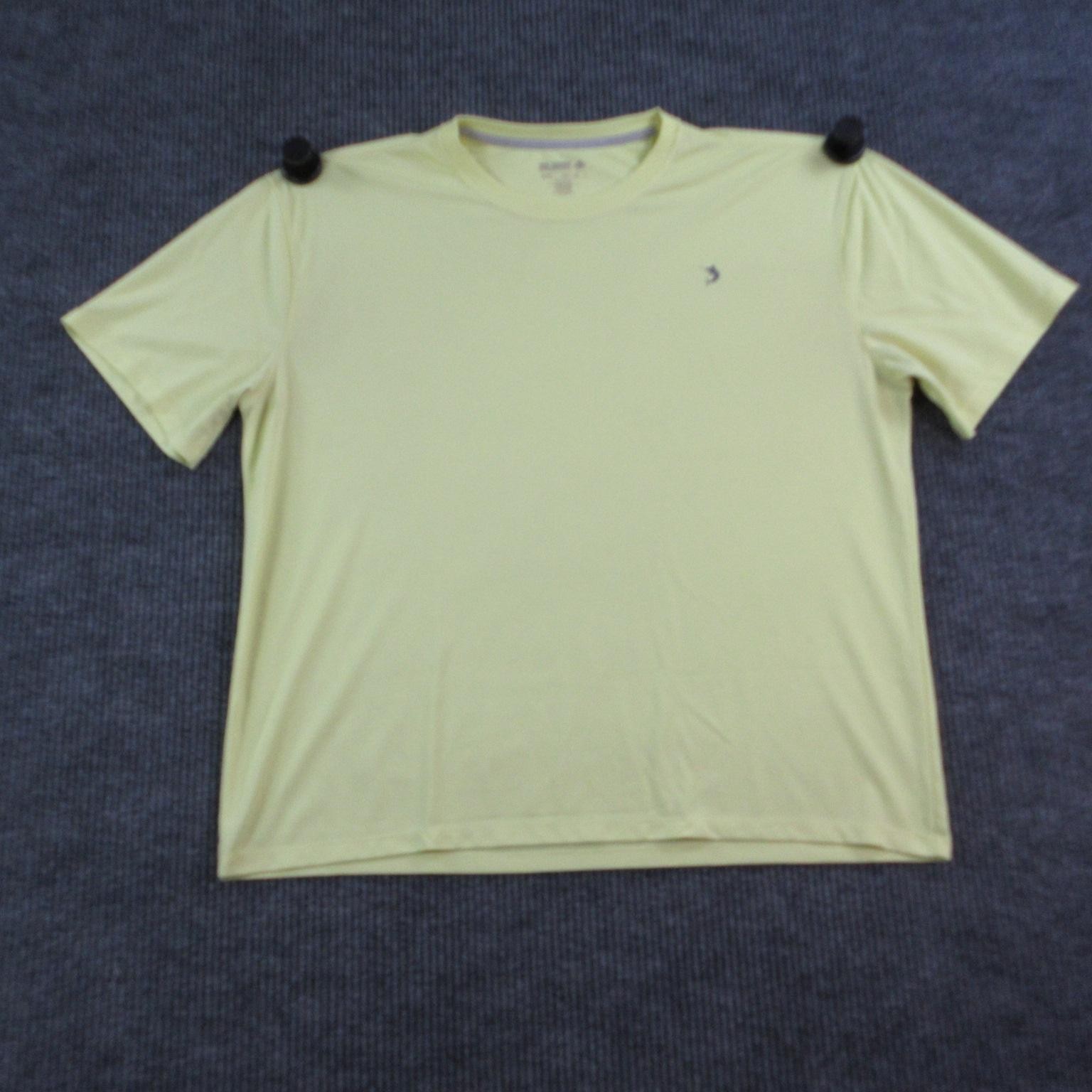 Reel Legends Shirt Mens 2XL Yellow Free Line Fishing Moisture Wicking gallery