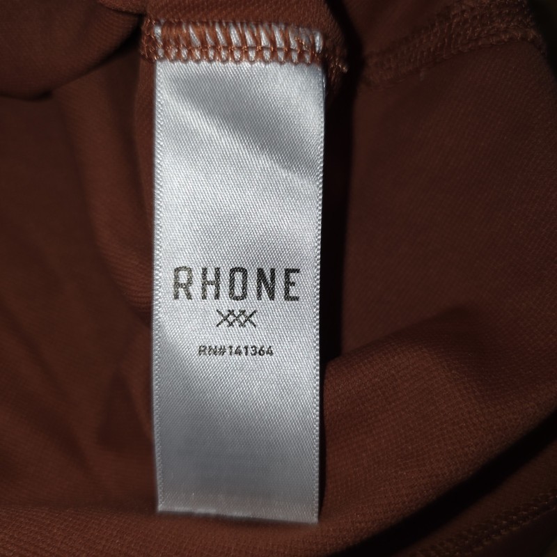 Rhone Session 1/4 Zip Performance Golf Pullover Shirt - Mens Size XL Orange gallery