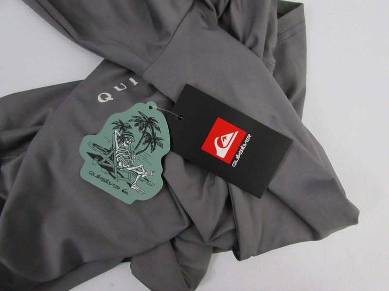 Quiksilver Men’s QSM15LS107 Steel Gray Long Sleeve UPF50 Quick Dry Shirt NWT. gallery