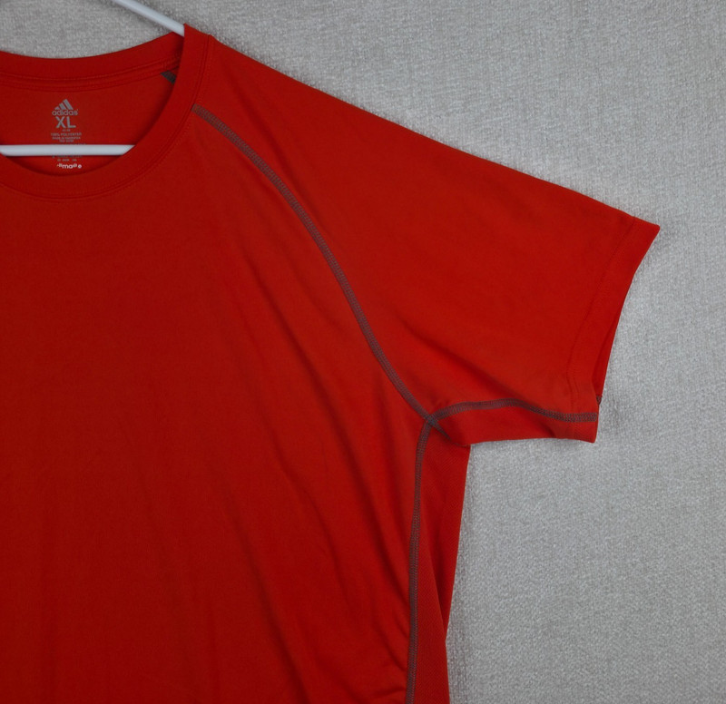 Adidas Climalite Flex 360 Performance Shirt Mens XL Red Athletic Running Workout gallery
