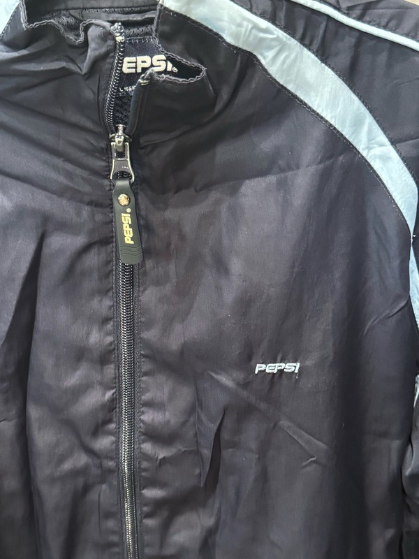 Pepsi WOMENS Zippered Jacket Large L Petite gallery