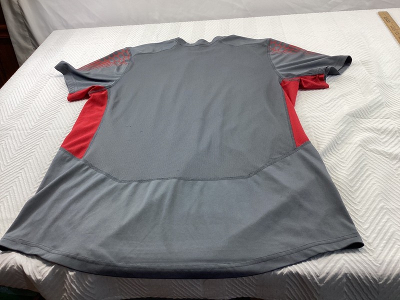 Nike Shirt Mens Large Gray Dri Fit Breathable Training Center Swoosh gallery