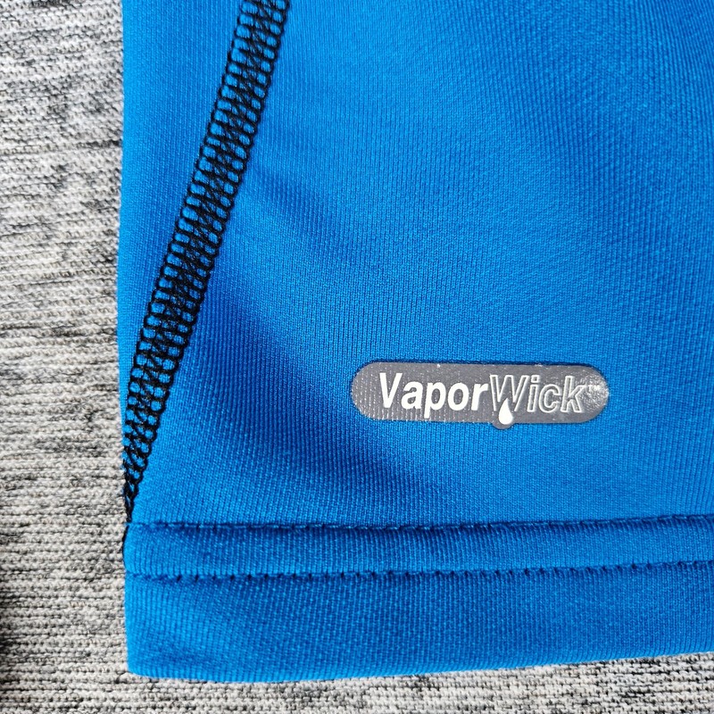 The North Face Flight Series Pullover Mens Medium Blue Black VaporWick 1/4 Zip gallery