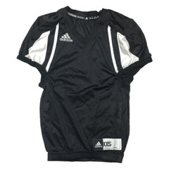 adidas Climacool Checkdown Mens Football Jersey Black White NWT 2XS