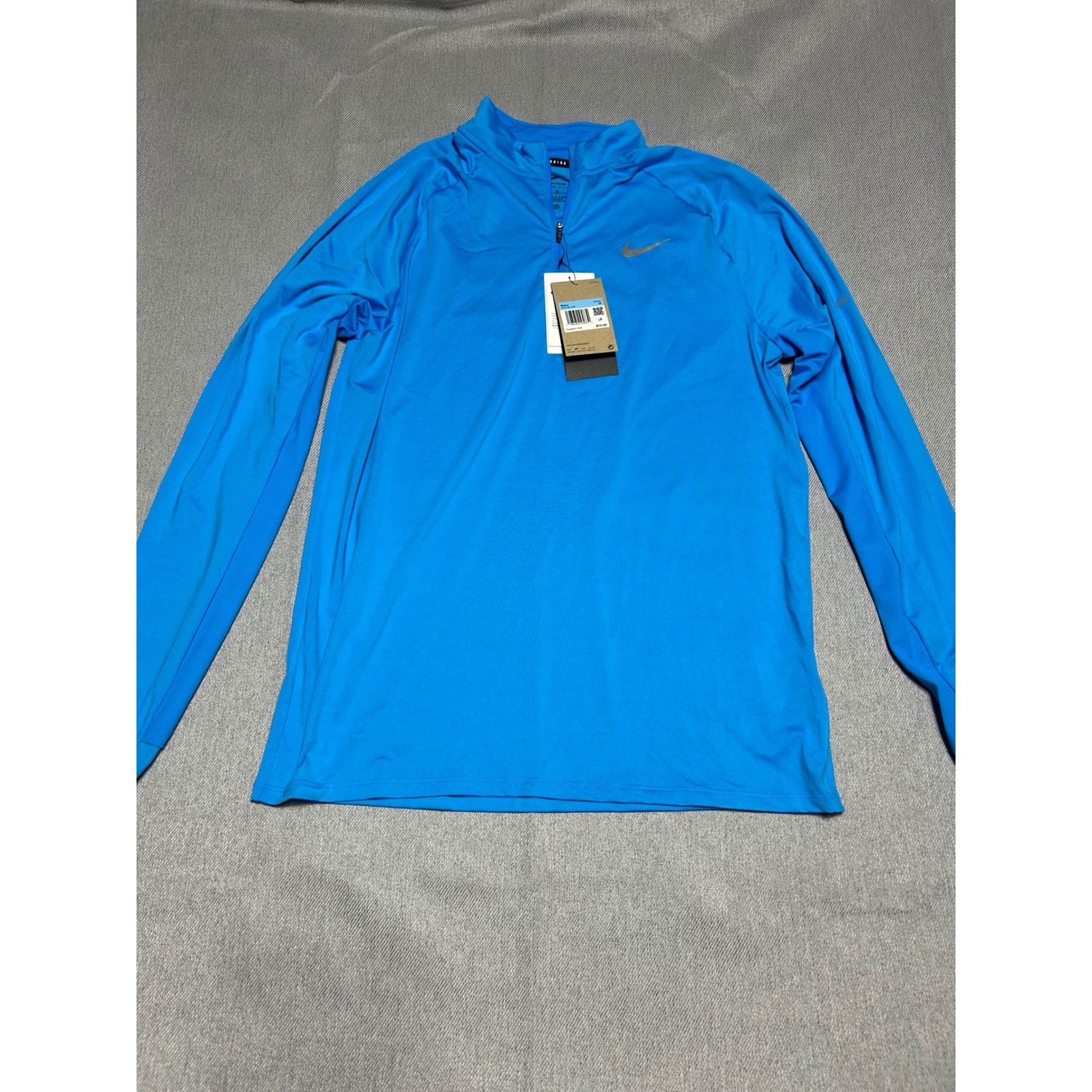 Nike Stride Pullover Mens Size M Blue Dri-FIT Running 1/4 Zip HV2180-446 NEW gallery