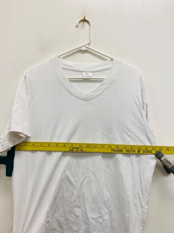Health by Haband Shirt Mens L white Short Sleeve Crew Neck solid pattern gallery
