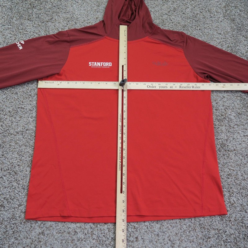 Rab Hoodie Mens XL Red Force Hoody Stanford Cardinals Lightweight Outdoor Hiking gallery