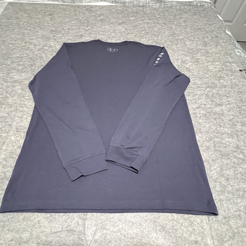 Under Armour Project Rock Veterans Day T-SHIRT MEN'S L BY AIR USA FLAG CREWNECK gallery