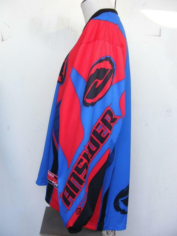 Answer Racing Jersey Mens L 50 Shirt Motocross Dirt Bike Tucker Rocky A7 Ion NEW gallery