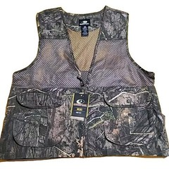 Mossy Oak Mens Dove Vest XL/2XL Break Up Country Camo Game Bag Breathable NWT