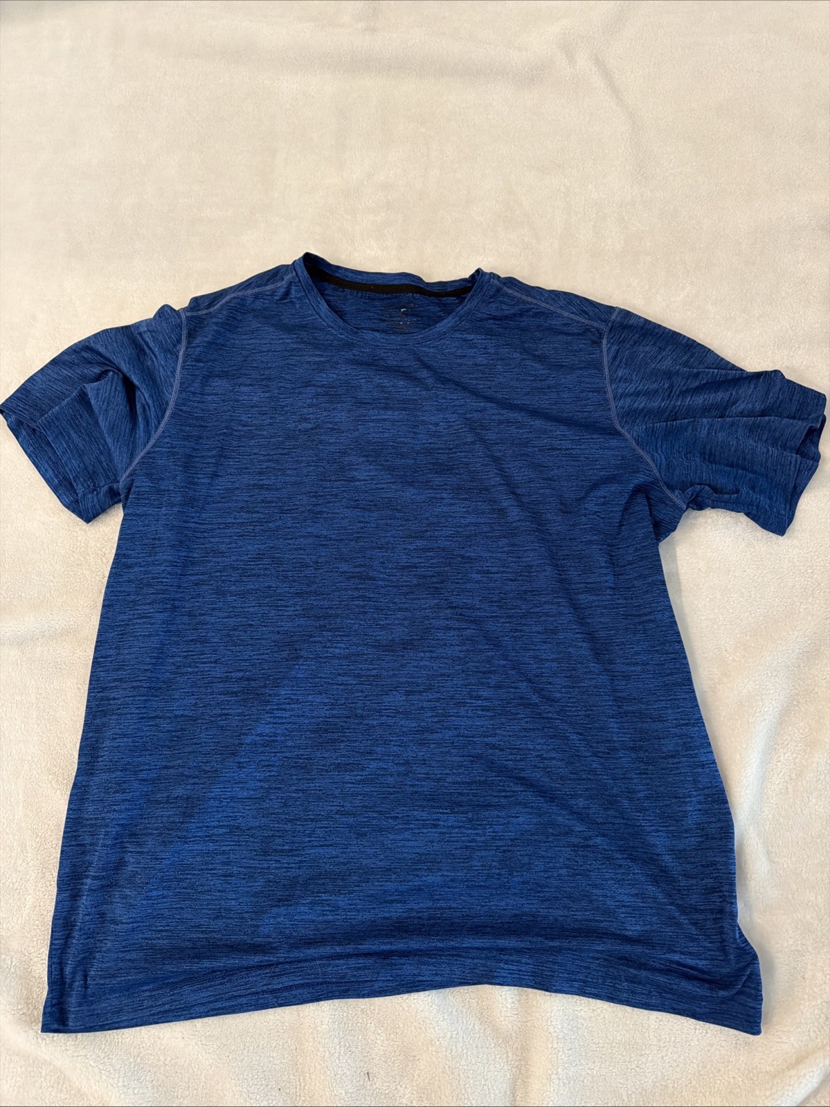 Liberty Pro Athletic TShirt Blue Gray Heather Short Sleeve Activewear Mens XXL gallery