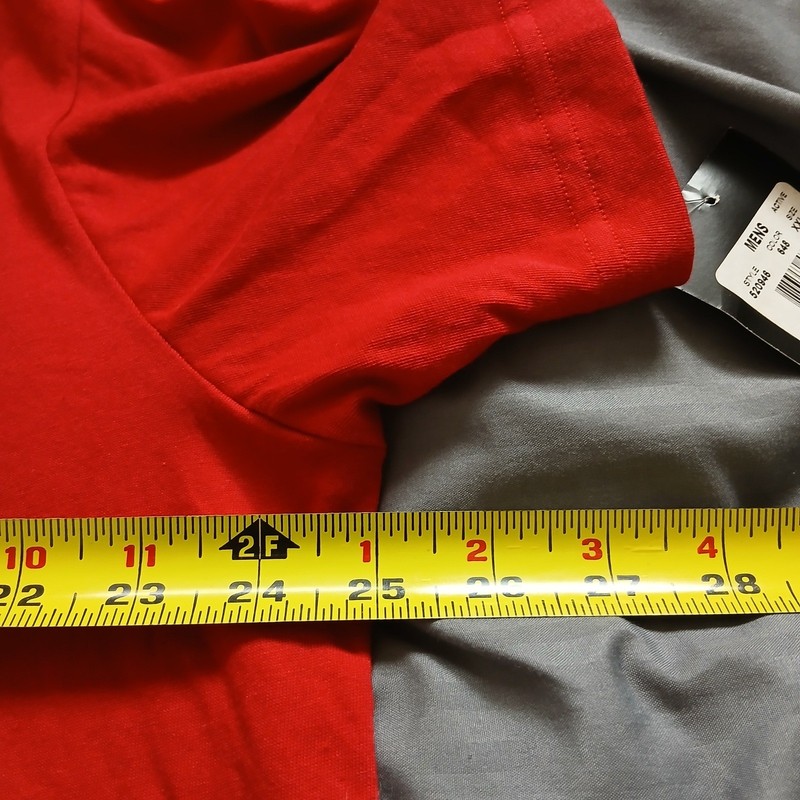 Nike Dri-FIT T-Shirt Mens XXL Red Short Sleeve Performance Active 520946-648 gallery