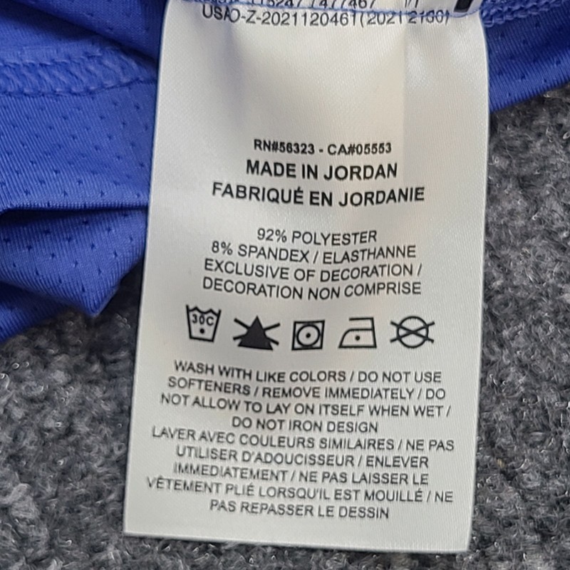 Nike Shirt Men Extra Large Blue Training Performance DriFit Fitness Ready Top XL gallery