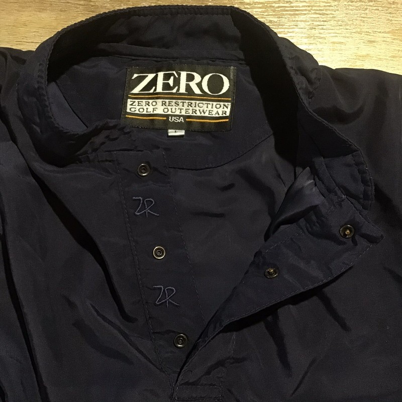 Zero Restriction Mens Large Golf Outerwear 1/4 Snap Pullover Windbreaker gallery