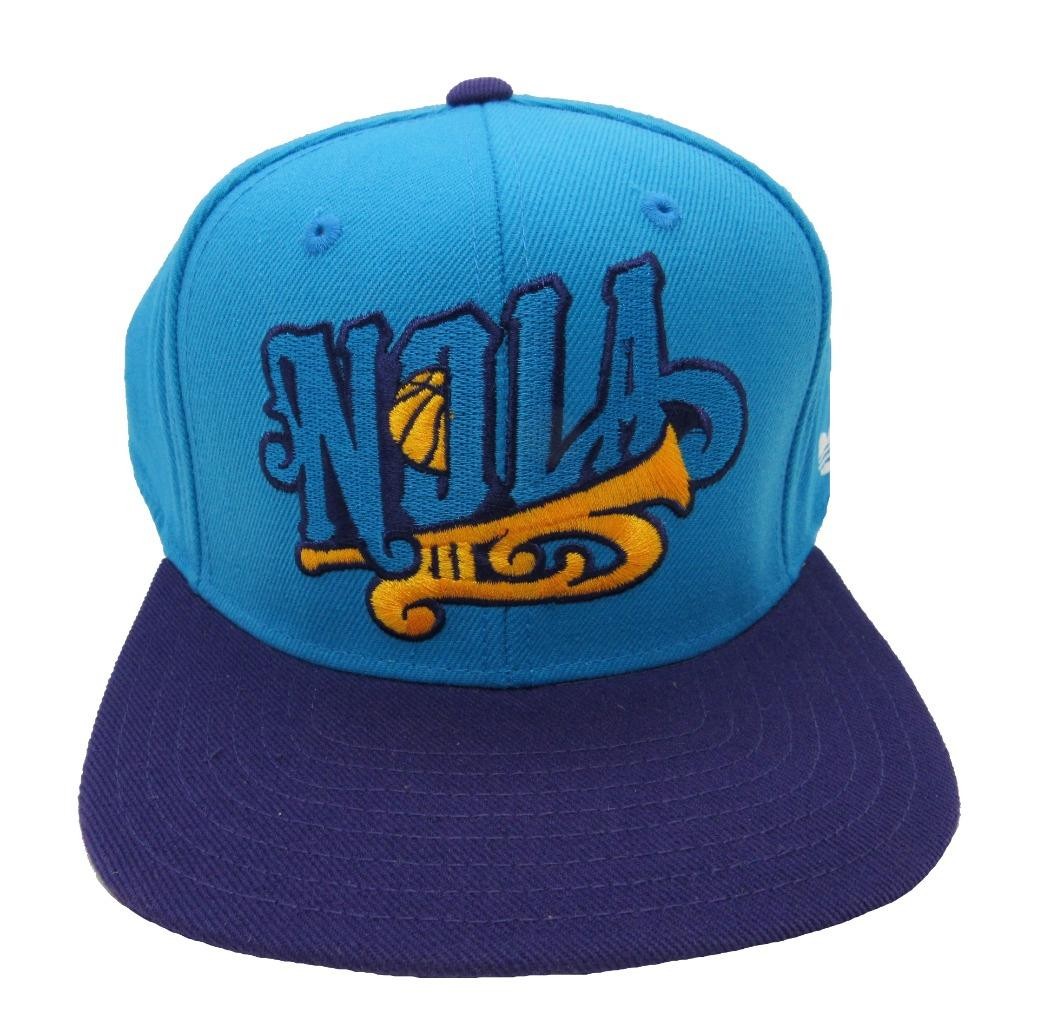 1988 New Orleans NOLA Pelicans Mens Size OSFA Adidas Snapback Flatbrim Hat $24 gallery
